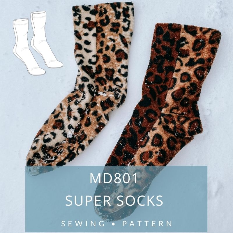 801 – Super Socks Sewing Pattern