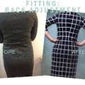 How to avoid folds on your back: Sway back alteration